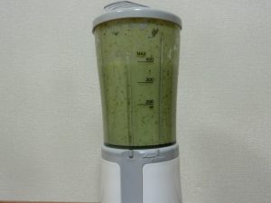 ミキサー粉砕後